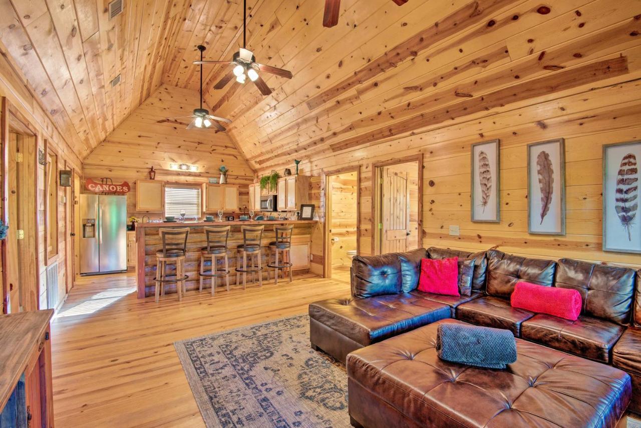 Broken Bow Cabin With Deck On Mountain Fork River! Βίλα Εξωτερικό φωτογραφία