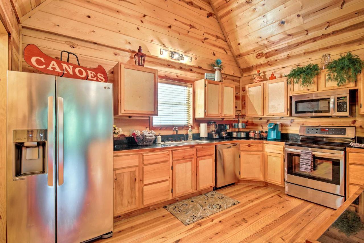 Broken Bow Cabin With Deck On Mountain Fork River! Βίλα Εξωτερικό φωτογραφία